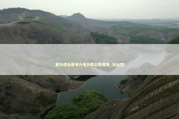 算力尽头是电力电力概念股爆发_议论型