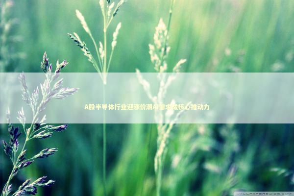 A股半导体行业迎涨价潮AI需求成核心推动力