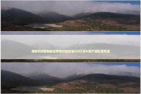 港股科技股触底反弹恒科指收复5000点AI资产迎配置机遇