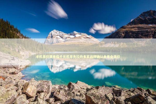 手机涨价潮来临千元机率先拉升多家品牌确认未来会涨价