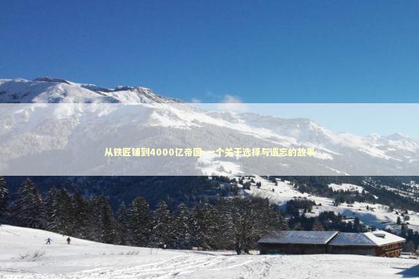 从铁匠铺到4000亿帝国-一个关于选择与遗忘的故事