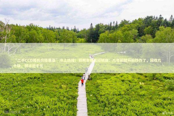 “二手CCD相机价格暴涨”冲上热搜！郑州市相机经销商：几年前就开始炒作了，回收几十块，转手近千元