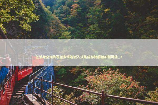 江波龙全矩阵覆盖多终端嵌入式集成存储解锁AI新可能_3