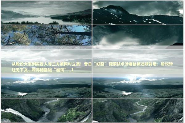 从股价大涨到实控人等三方被同时立案！昔日“妖股”捷荣技术涉嫌信披违规背后：股权转让无下文，跨界储能疑“画饼”_1