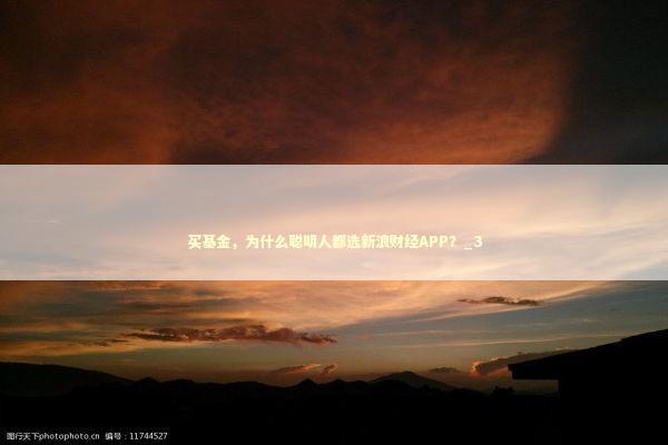 买基金，为什么聪明人都选新浪财经APP？_3