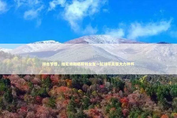 拼出梦想，维尼修斯晒照和女友一起拼乐高版大力神杯